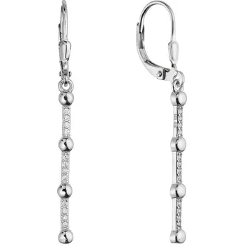 Náušnice Stříbrné náušnice visací dlouhé 11698.1