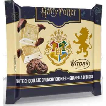 Čokoláda Witor's Harry Potter Bílá čokoláda s kakaovými sušenkami 50 g