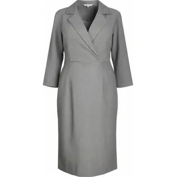 Dámské šaty Zocha Dámské pouzdrové šaty Z059 Z059_grey S