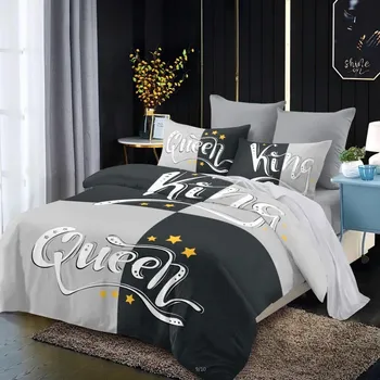 Povlečení Bavlněné povlečení Homa KING and QUEEN STYLE 7-dílná sada 140x200 cm