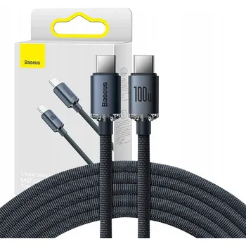 Datový kabel Kabel Baseus USB typ C - USB typ C 2 m černý