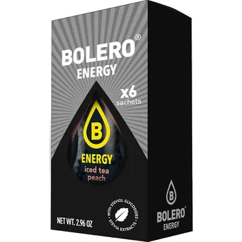 Iontový nápoj Bolero Energy Mix (6 x 14 g, Broskvový ledový čaj)
