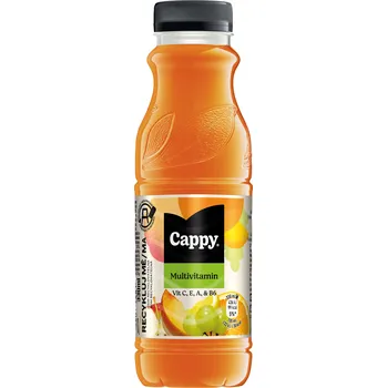 Přisada na vaření a pečení CZ distribuce Cappy Multivitamin 50 % nektar 12 x 330 ml