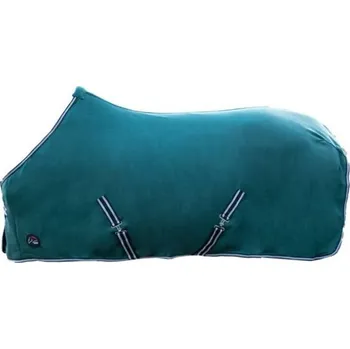 Jezdectví Odpocovací deka HKM Polar deep green 145cm
