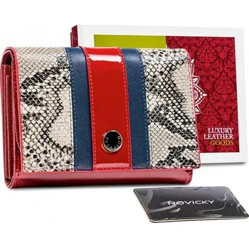 Peněženka Peterson PTN ST-445 SNAKE - červená