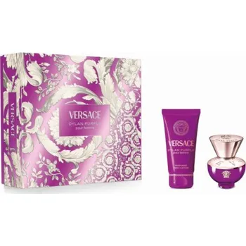 Kosmetika Versace Dylan Purple dámský set - parfémová voda, tělové mléko