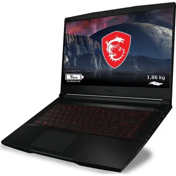Notebook Notebook MSI GF63 THIN 10SCSR-1649FR 15,6" / Intel Core i5-10500H / 512GB / 8GB / NVIDIA GeForce GTX 1650 Ti with Max-Q Design /W11H (předváděcí NB)