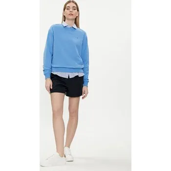 Pánská mikina Tommy Hilfiger Mikina Flag WW0WW41246 Modrá Regular Fit XXL