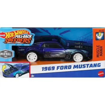 autíčko Hot Wheels Speeders 1969 Ford Mustang HWH51 1:43
