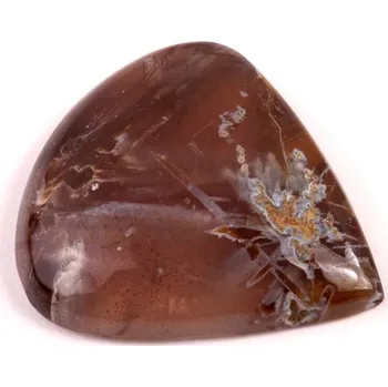 Přírodní kámen Kabošon Turecký Tyčinkový Achát č.6591 (39x37x8mm)