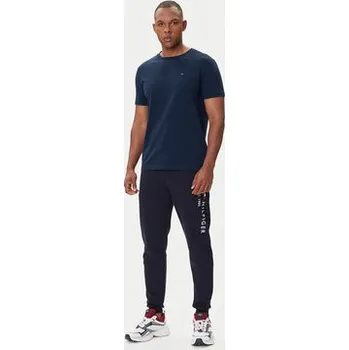 Tommy Hilfiger T-Shirt 2S87904671 Tmavomodrá Regular Fit XXL
