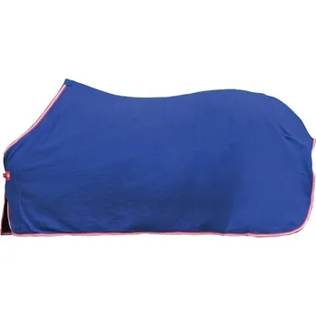 Jezdectví Odpocovací deka HKM Alaska deep blue/red/white/red 95cm