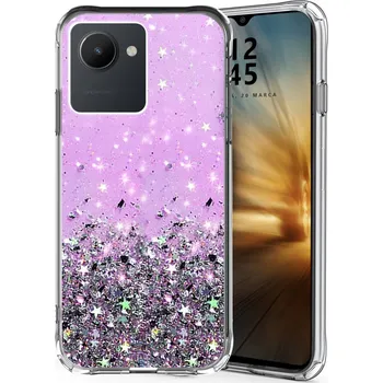 Pouzdro na mobilní telefon Zadní Kryt BBE pro Realme C30, Narzo 50i Prime fialové