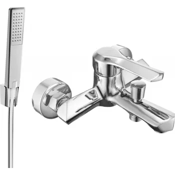 Vodovodní baterie Mexen Sabre R72 vanová baterie se sprchovou sadou, chrom - 7213R72-00 Bateriové soupravy