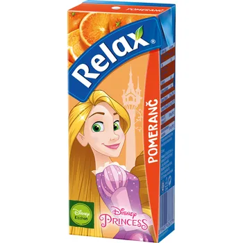 CZ distribuce Relax Disney pomeranč nápoj 27 x 200 ml