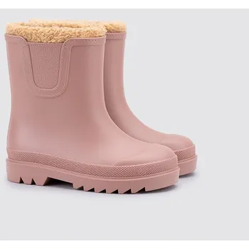 Dívčí holínky Igor dětské barefoot zateplené holínky 10290-010 Tokio rosa Velikost: 34 BAREFOOT