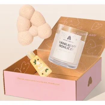 Kosmetická sada NOT SO FUNNY ANY Gift Box - Vanilkový rohlíček dárková sada 3 ks