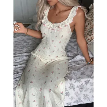 Dámské noční prádlo Dámská dlouhá noční košilka Barva: Béžová, Velikostní tabulka: XL