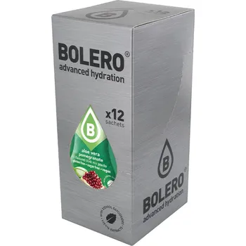 Iontový nápoj Bolero Classic Drink Mix (12 x 9 g, Aloe vera – Granátové jablko)