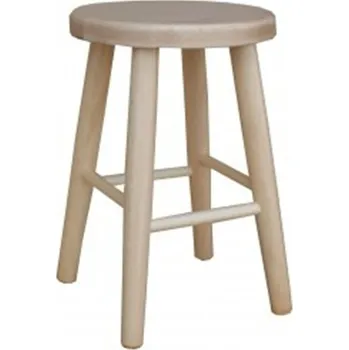 Taburet Nano Masivní taburet Natura TAB01, bukový