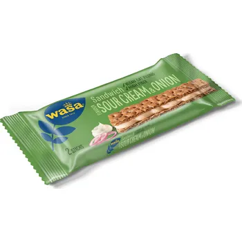 CZ distribuce wasa Sandwich smetana cibulka 24 x 33 g