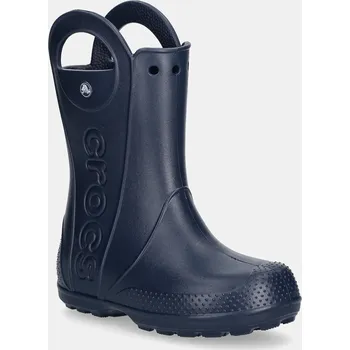 Dívčí obuv Holínky Crocs HANDLE IT RAIN BOOT KIDS 211052.CROCS.HANDLE.IT. námořnická modř 59X, EUR 30/31