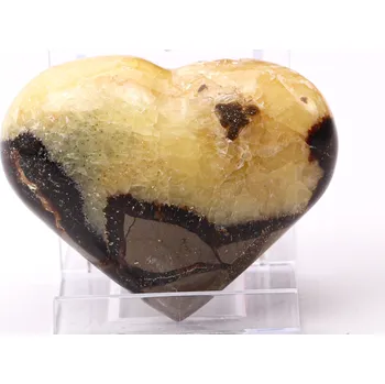 Drahý kámen Magieprirody.cz Srdce Septárie 82 x 67 mm 264 g přírodní kámen #D376