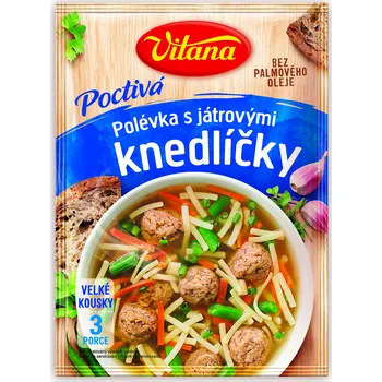 CZ distribuce Vitana Poctivá s játrovými knedlíčky 88 g