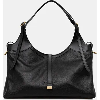 Kabelka Kožená kabelka Pollini PC4400PP0NQA1 černá 99X, vel. ONE SIZE