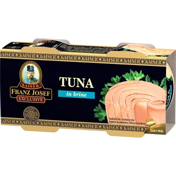 paštika a pomazánka CZ distribuce FRANZ JOSEF KAISER Tuňák celý ve vlastní šťávě 2 x 80 g