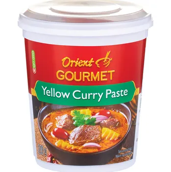 Koření CZ distribuce F.W.TANDOORI Orient Gourmet Žlutá Kari Pasta 200 g