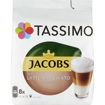 CZ distribuce TASSIMO Latte Macchiato (8 x 7 g + 8 x 26 g) kapsle