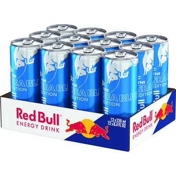 Energetický nápoj CZ distribuce – Red Bull – Sea Blue Edition – 250 ml – energetický nápoj