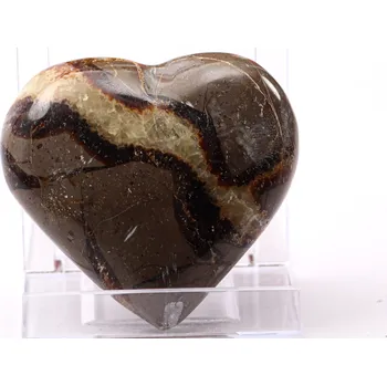 Drahý kámen Magieprirody.cz Srdce Septárie 65 x 61 mm 143 g přírodní kámen #D368