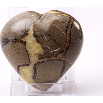 Drahý kámen Magieprirody.cz Srdce Septárie 75 x 73 mm 269 g přírodní kámen #D375