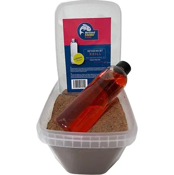 Návnadová surovina Krmítková Směs Method Feeder Fans Method Mix 600gr + Booster 200ml N-Butyric Acid