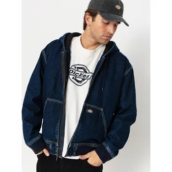 Dámská bunda Dickies Hilham Hooded (dark indigo) XL, námořnická modrá