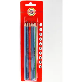 CZ distribuce KOH-I-NOOR Tužka grafitová mix 10 ks