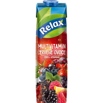 CZ distribuce Relax Select Nektar Multivitamin červené ovoce 25 % 12 x 1 l