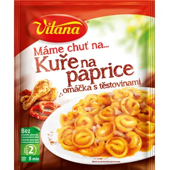 CZ distribuce Vitana Kuře na paprice s těstovinami 167 g