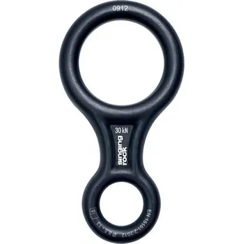 Jištění Singing Rock Slaňovací osma L kN 30 černá