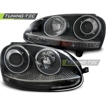 Přední světlomet Tuning-Tec Přední čirá světla Volkswagen Golf V GTI (2003 - 2009) - černé