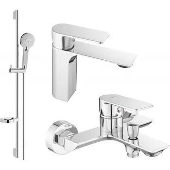 Vodovodní baterie Mexen Alexa DS40 vanová sada, chrom - 71203DS40-00 Bateriové soupravy