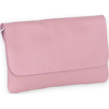 Kabelka Kabelka kůže malá 559 Itálie barva: růžová-starorůžová