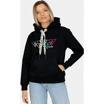 Dámská mikina Dámská černá mikina Guess - Velikost S, Barva Černá M56461 W82Q73