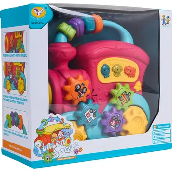 Hračka pro nejmenší interaktivní vláček pro nejmenší se zvuky a světly