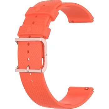 Řemínek na hodinky BSTRAP | BStrap Silicone Rain reminek na Xiaomi Watch S1 Active, orange (SSG014C1413)