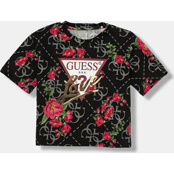 Dětská móda Dětské tričko Guess J5BI10.J1314.9BYA černá 99X, vel. 167
