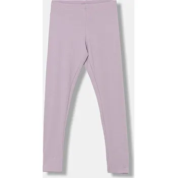Dívčí legíny Dětské legíny United Colors of Benetton fialová barva, 3MT1CF02G 3MT1CF02G.G.Season.9BYA 04X, vel. 140