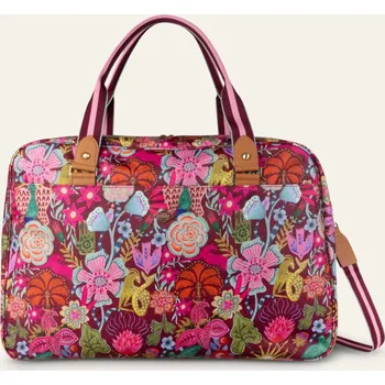 Cestovní taška Oilily Schokland Treasures Wynona Weekender 55 cm Cabernet